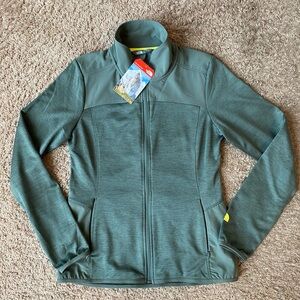 The North Face Women’s Vida Full Zip Outdoor Jacket Green Size Medium NWT